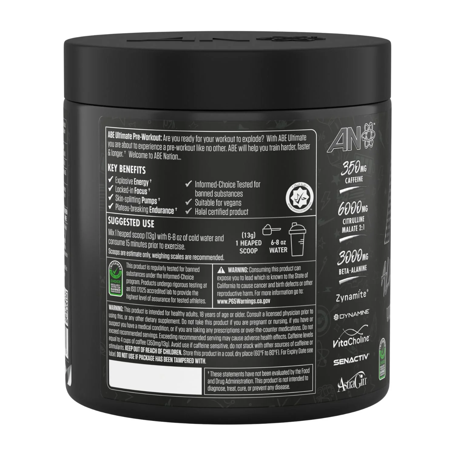 ABE All Black Everything Pre Workout - Image 2