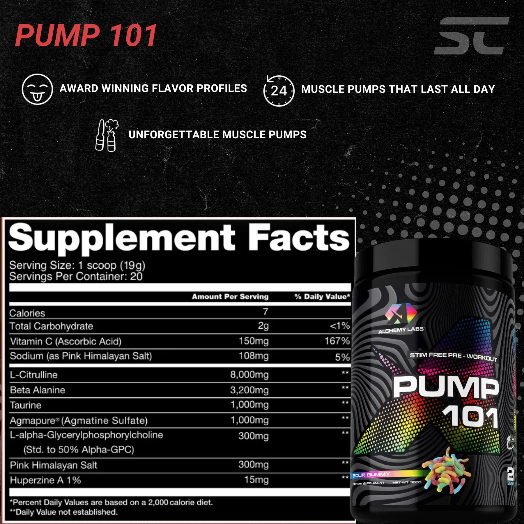 Alchemy Labs Ultimate Pump Stack - Image 8