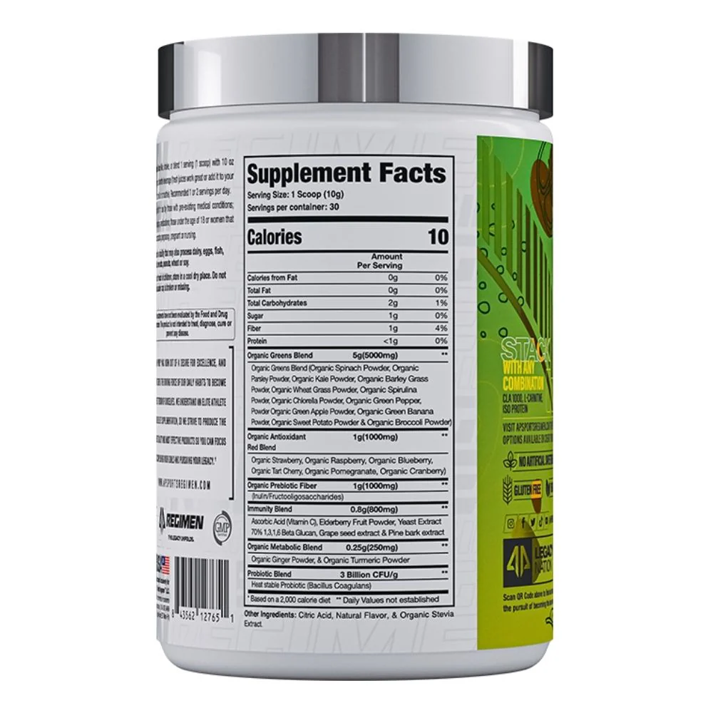 Alpha Prime Supps Greens & Fruits + Immune - Image 4