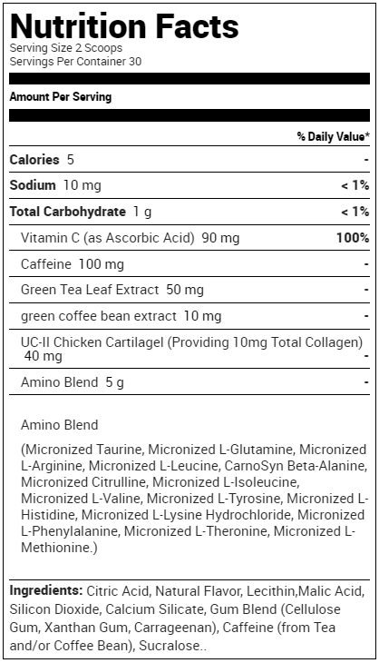 Optimum Nutrition Amino Energy Plus UC-II Collagen - Image 4