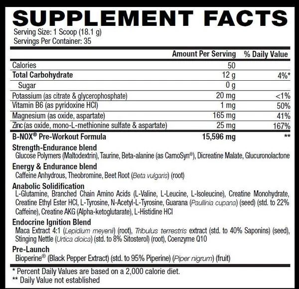 Betancourt Nutrition B-Nox Androrush - Image 9