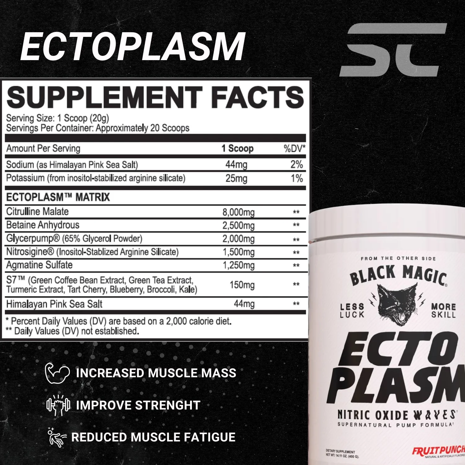 Black Magic Pre Workout Stack - Image 2
