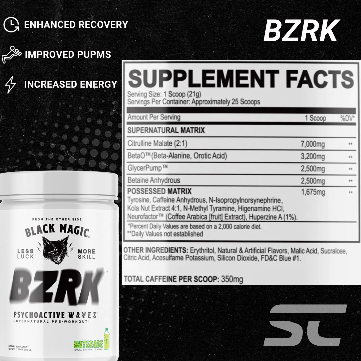 Black Magic Pre Workout Stack - Image 3