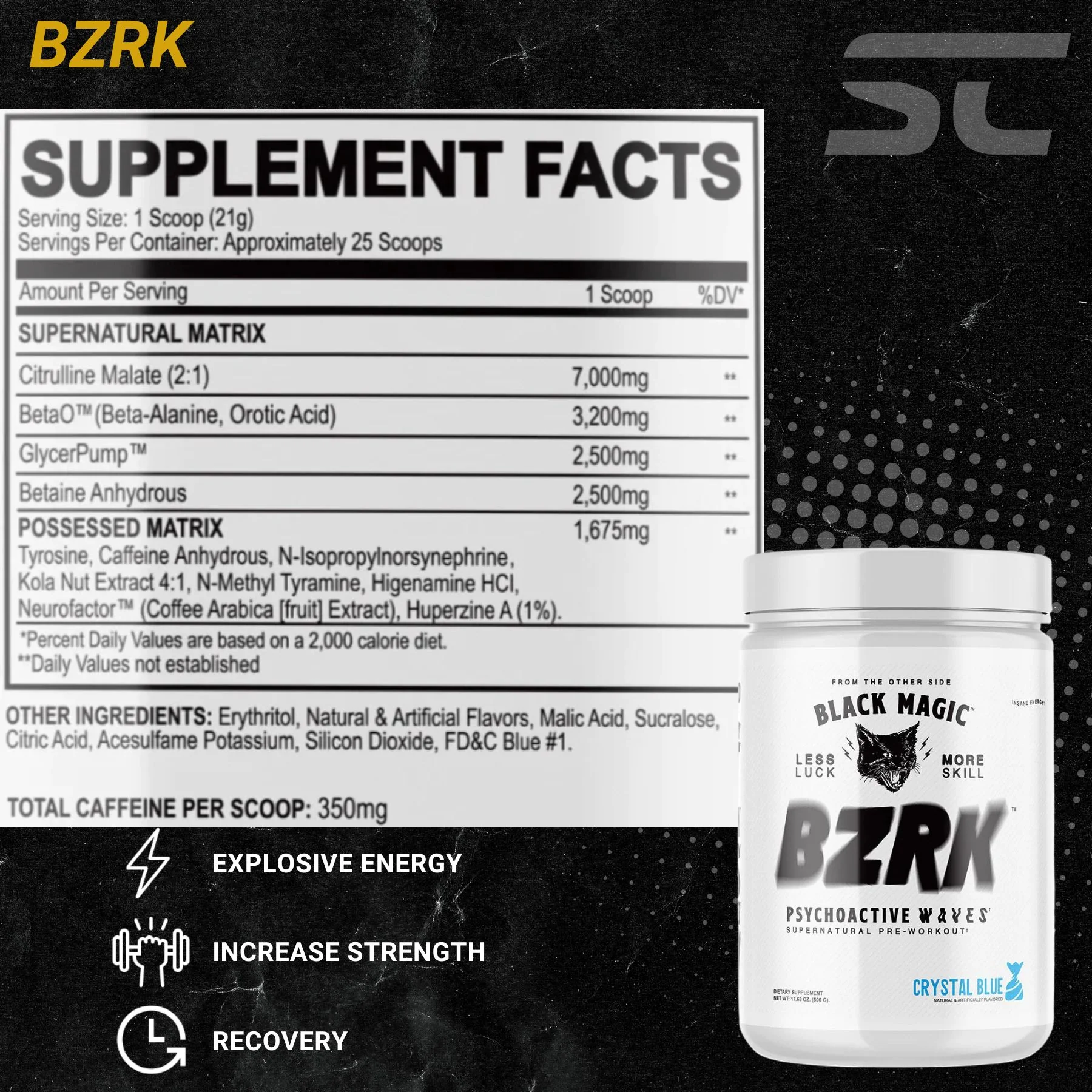 Black Magic Supply Training and Recovery Stack (W/ BZRK) - Image 4