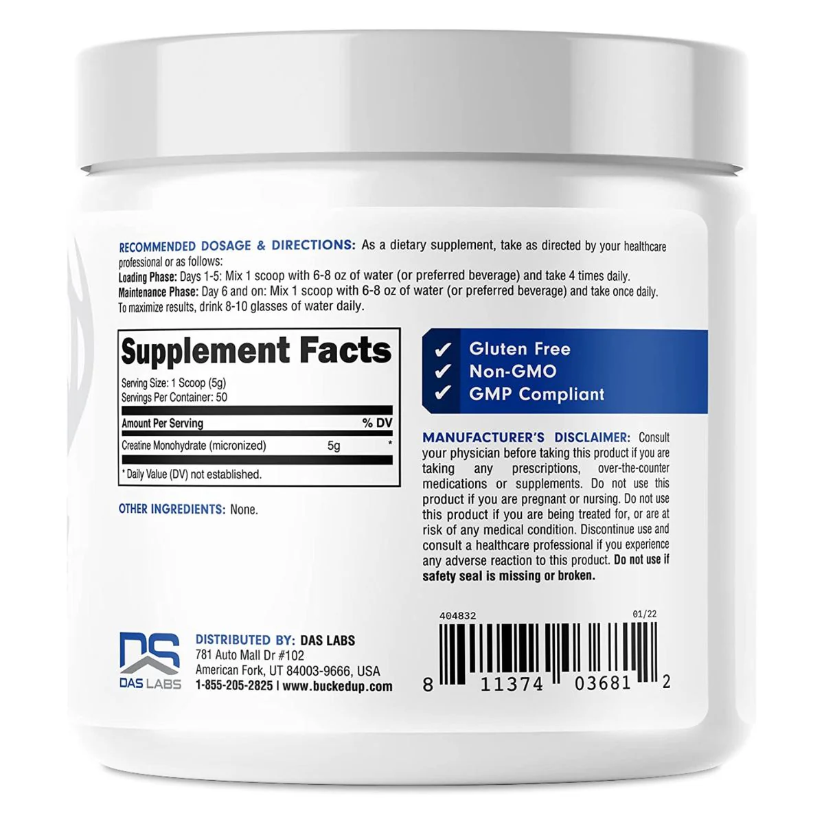 Bucked Up Creatine Monohydrate - Image 2