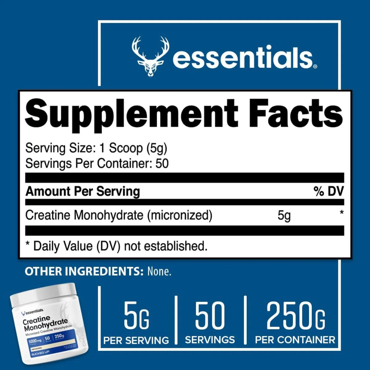 Bucked Up Creatine Monohydrate - Image 3