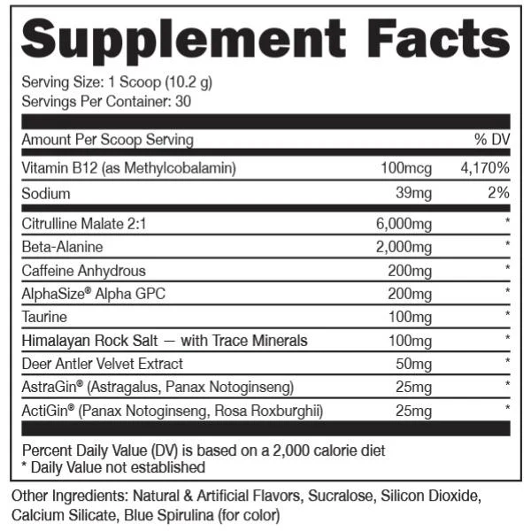 Bucked Up Pre-Workout - Image 4