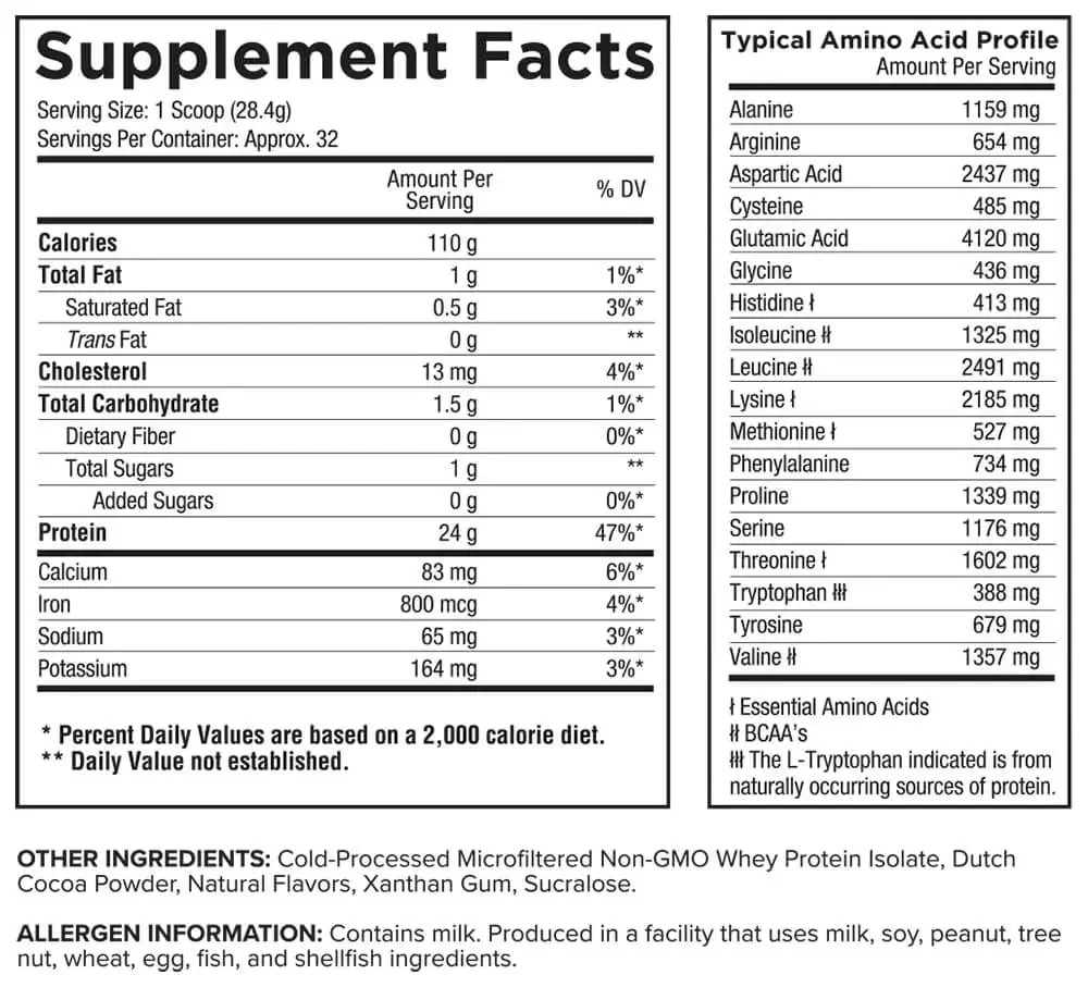 Core Nutritionals Core Iso - Image 3