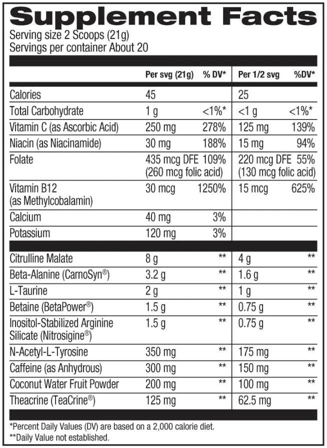 Dymatize Pre WO - Image 6