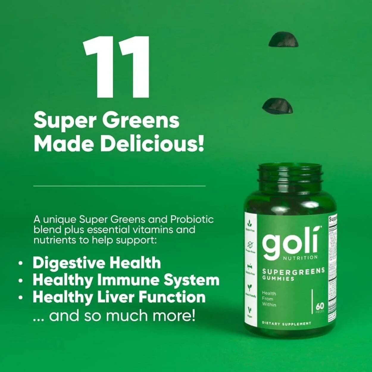 Goli Supegreens Gummies - Image 2