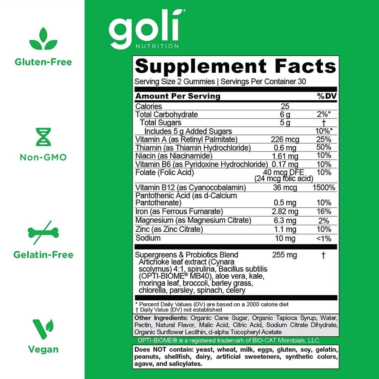 Goli Supegreens Gummies - Image 4
