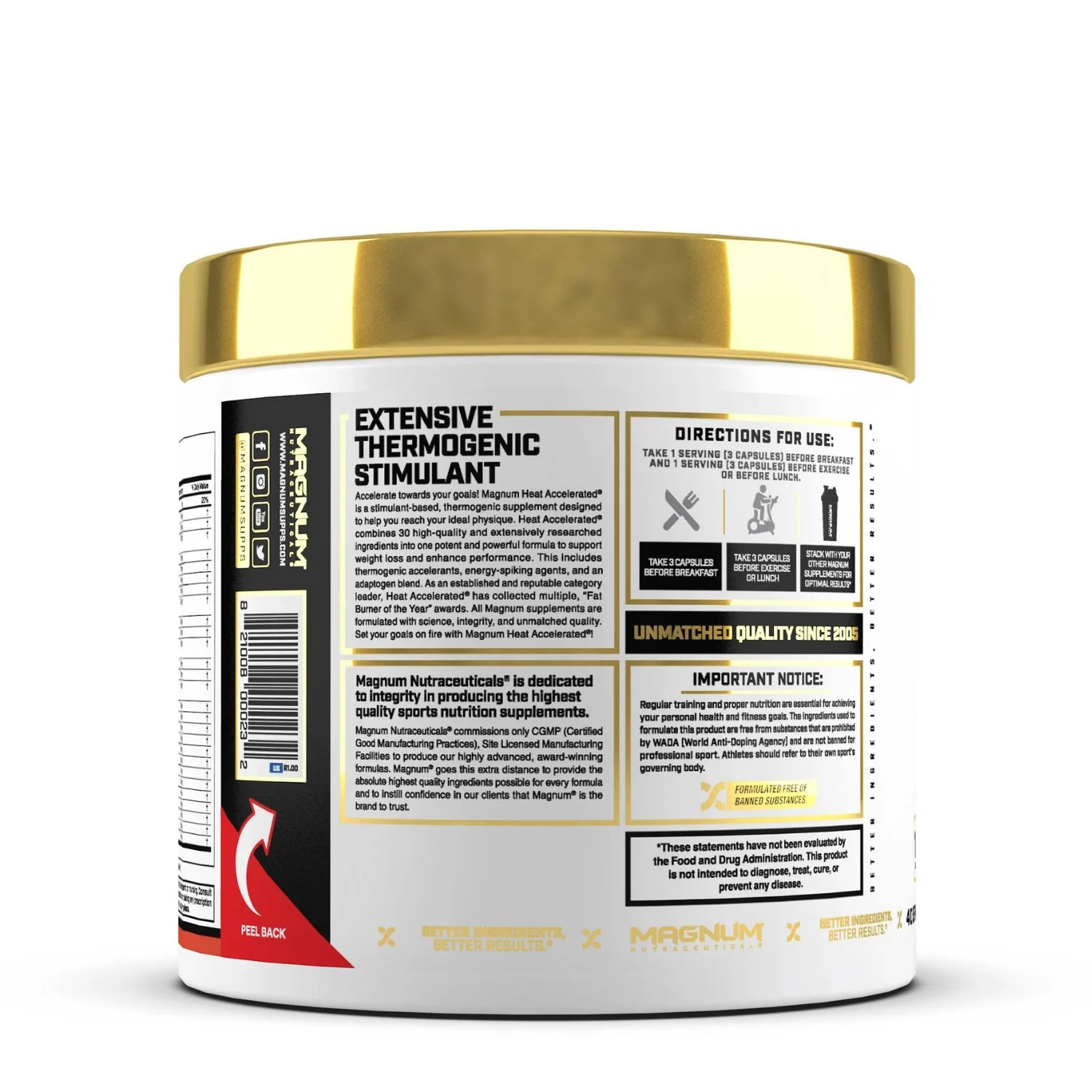 Magnum Nutraceuticals Heat Accelerated - Image 2