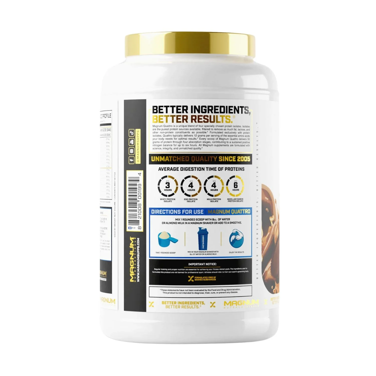 Magnum Nutraceuticals Quattro Original - Image 2