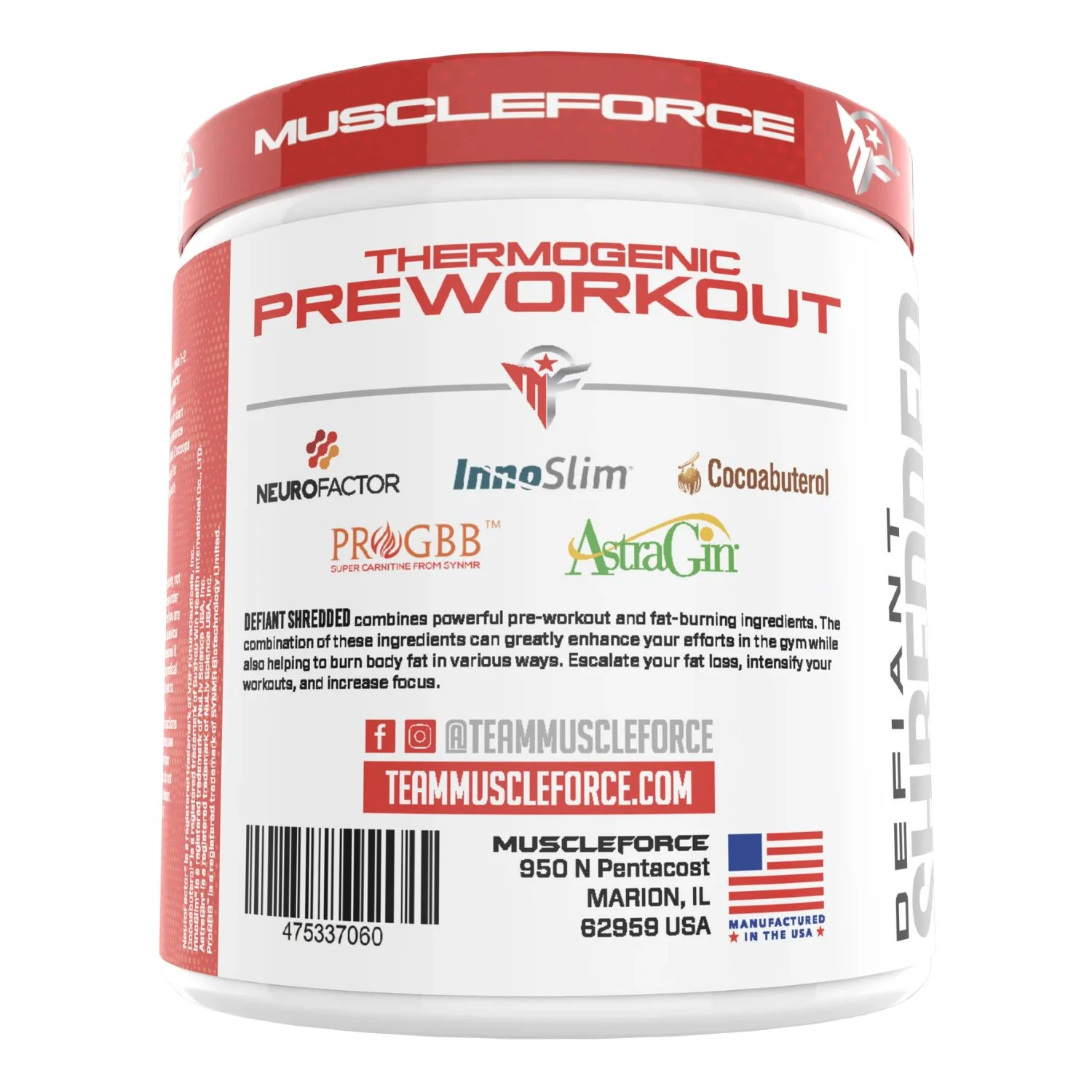 MuscleForce Defiant Shredded - Image 2