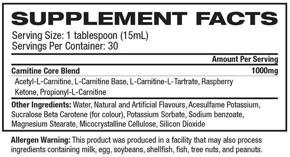 MusclePharm Liquid L-Carnitine - Image 4