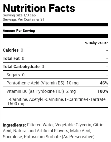 Nutrakey L-Carnitine 1500 - Image 5