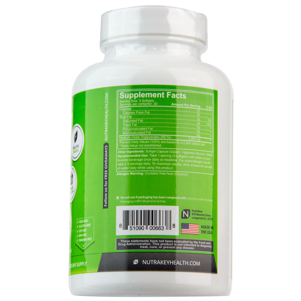 Nutrakey MCT Oil - Image 3
