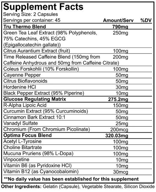 Nutrakey TRU Burn - Image 2