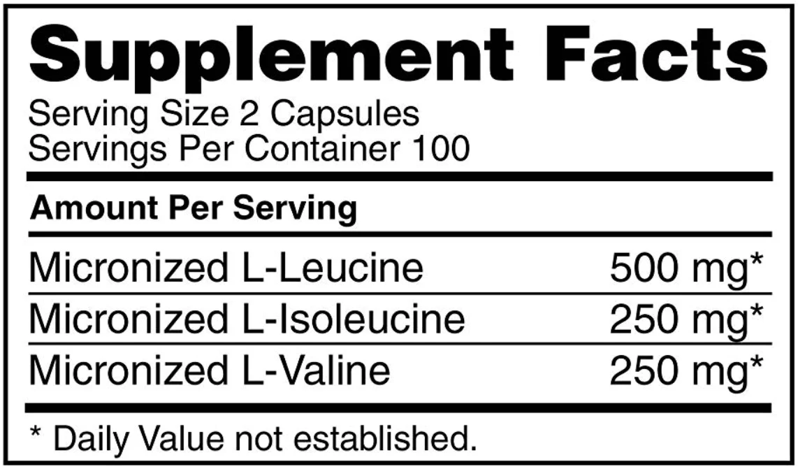 Optimum Nutrition BCAA 1000 Caps - Image 3