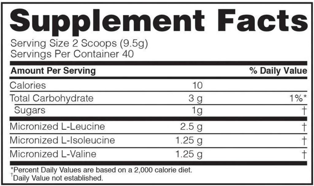 Optimum Nutrition BCAA 5000 Powder - Image 2