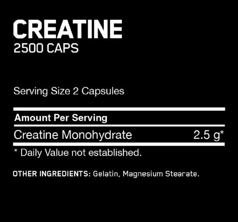 Optimum Nutrition Creatine Capsules - Image 3