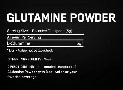 Optimum Nutrition Glutamine Powder - Image 4