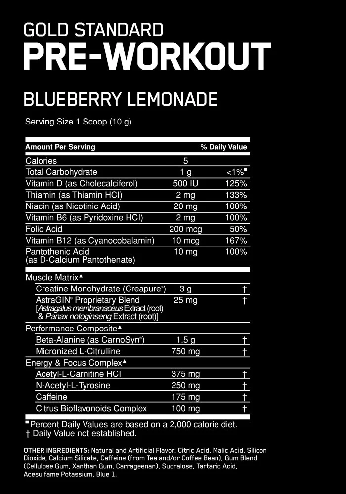 Optimum Nutrition Gold Standard Pre-Workout - Image 5