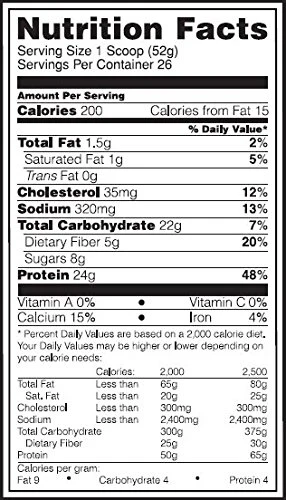 Optimum Nutrition Natural 100% Oats & Whey - Image 3