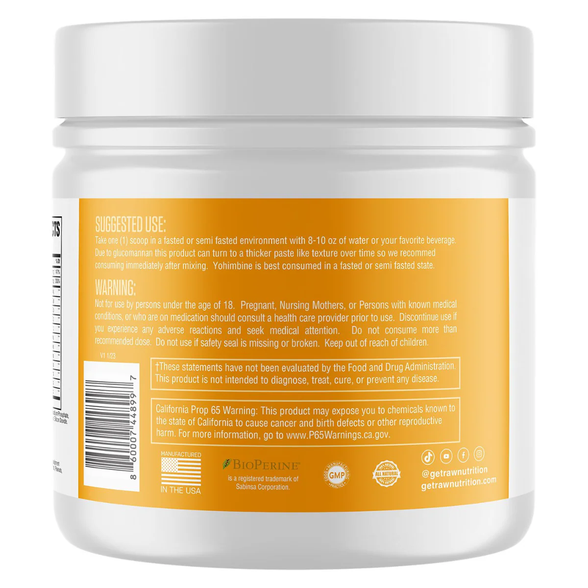 RAW Nutrition Burn - Image 3