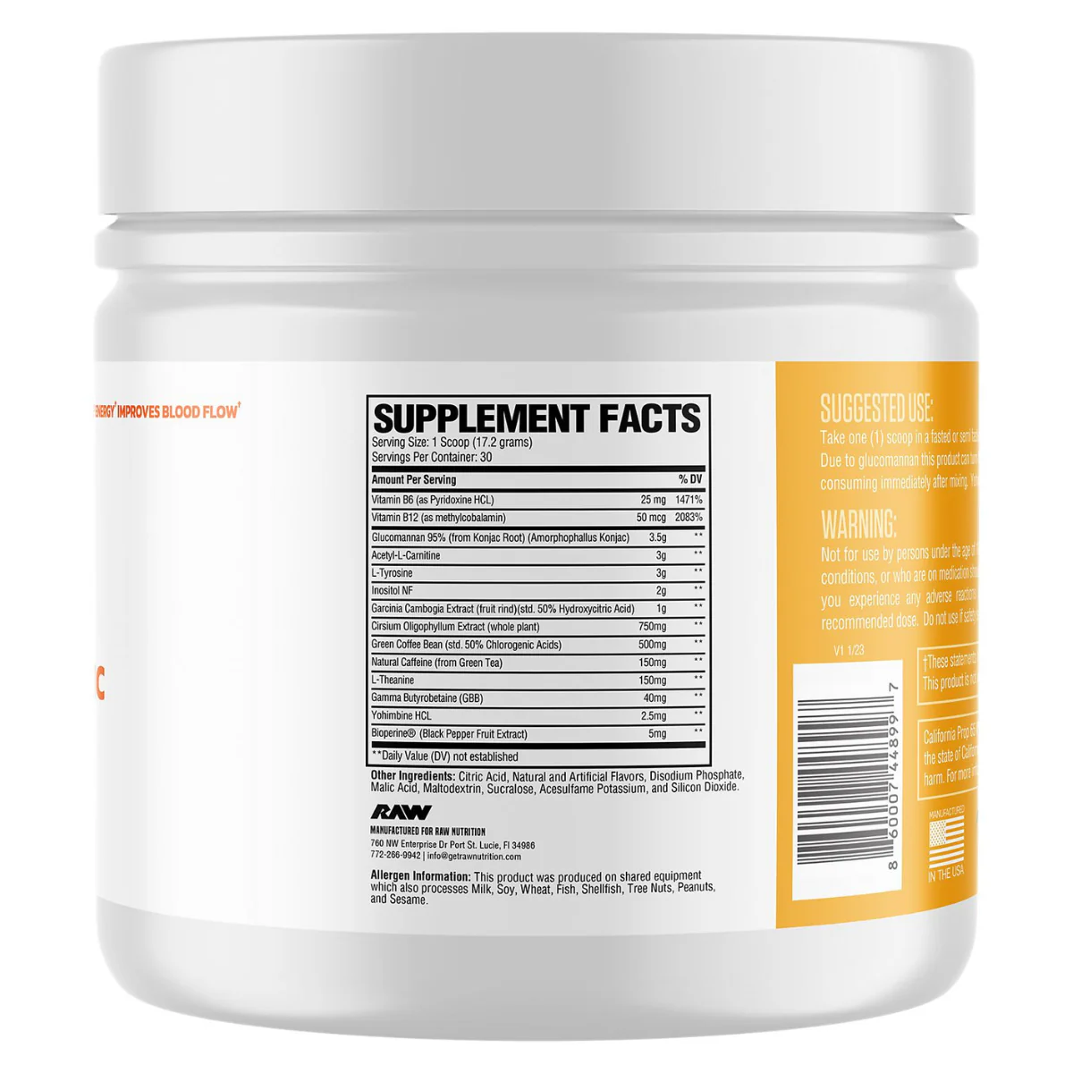 RAW Nutrition Burn - Image 4