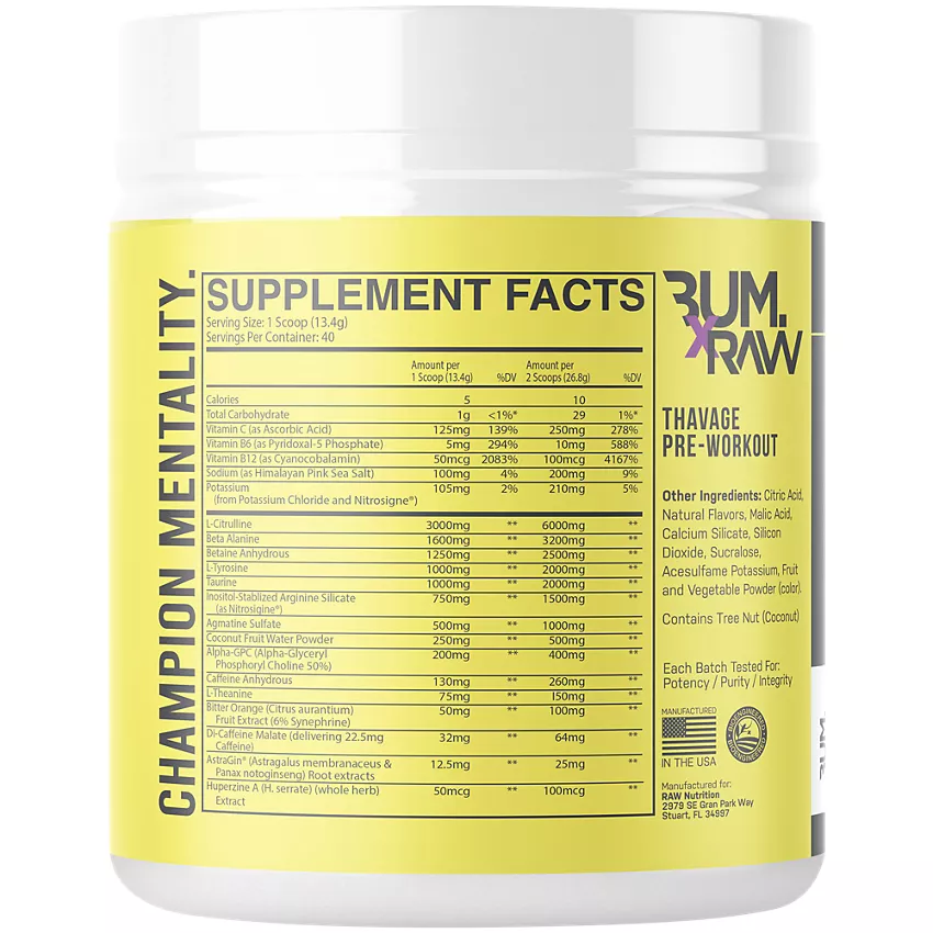 CBUM Thavage Pre-Workout - Image 5