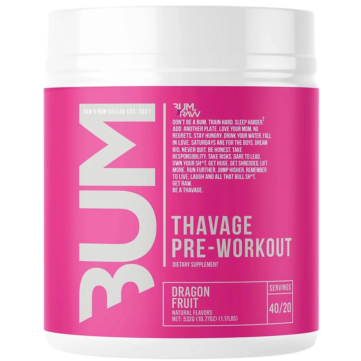 CBUM Thavage Pre-Workout - Image 7
