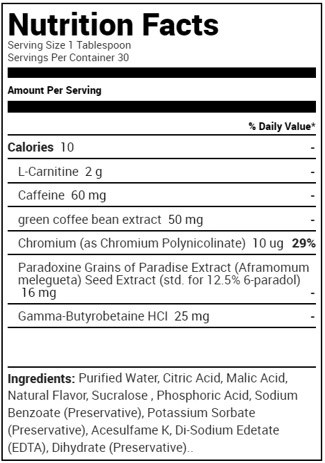 USN Epik Carnitine Burn 2100 - Image 3