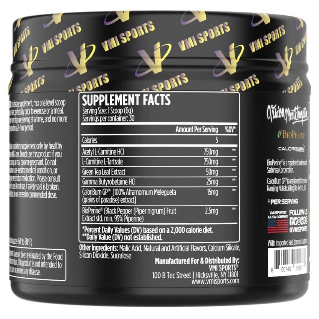 VMI Sports L-Carnitine 1500 Heat Powder - Image 5
